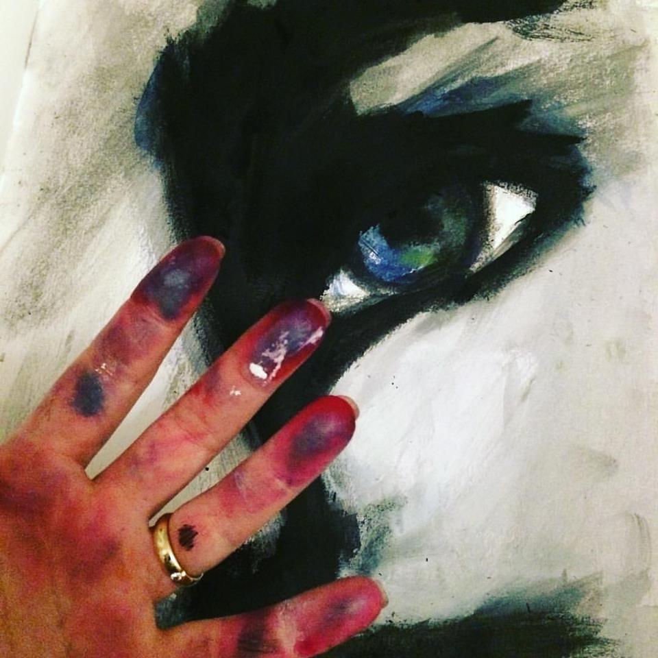 Blick auf meine Hand